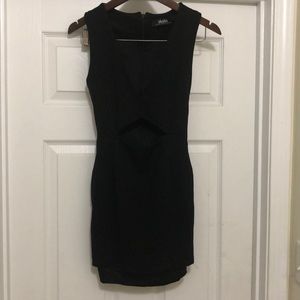Little black cut out dress